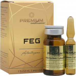 PREMIUM Exclusive FEG system (Phytoestrogens) эксклюзивыный комплекс на основе фитоэстрогенов, 5мл и 2мл